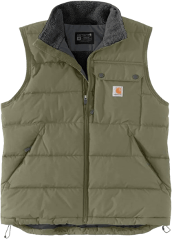 Carhartt Men's Montana Loose Fit Insulated Vest X-Large Dusty Olive