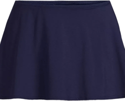 Lands' End Women's Sculpting Suit High Waisted Mini Swim Skirt