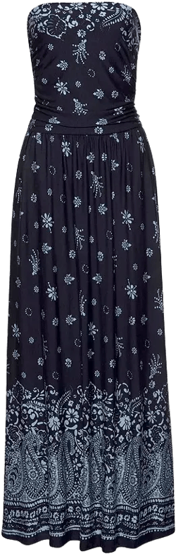 Women's Bandeau Maxi Dress