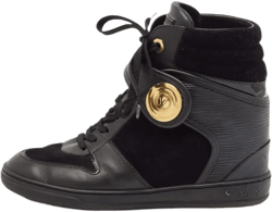 leather sneakers