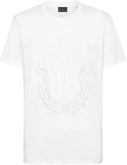 logo-embroidered cotton T-shirt 