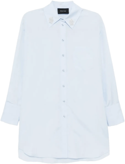 pearl-detailed shirt