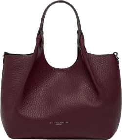 Dua knotted-handle leather handbag