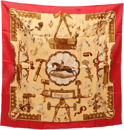 2010s Cogeaux silk scarf 