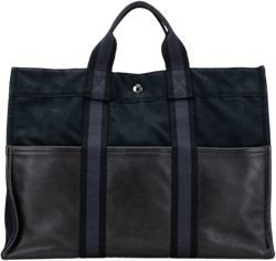 1990-2010 Canvas and Leather Fourre Tout MM tote bag