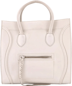 Leather tote