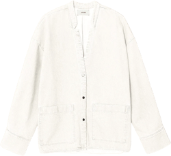 White Reeves Denim Jacket