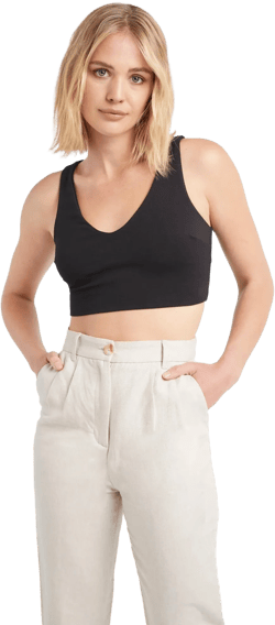 Julia Vee Crop Top