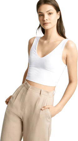 Hayley Twist Back Crop Top