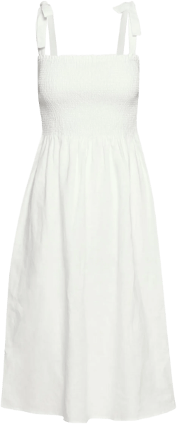 GOLDEN HOUR LINEN DRESS
