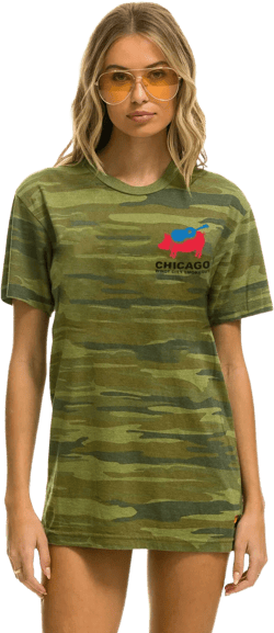 WINDY CITY SMOKEOUT 2024 CREW TEE SHIRT - CAMO