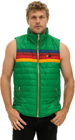 MEN'S 4 STRIPE VEST - AMAZON