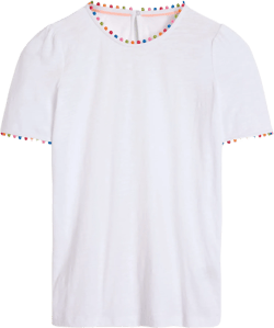 Ali Jersey T-Shirt-White, Multi