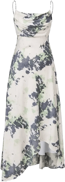 Star Cami Dress in Mulberry Silk Blend