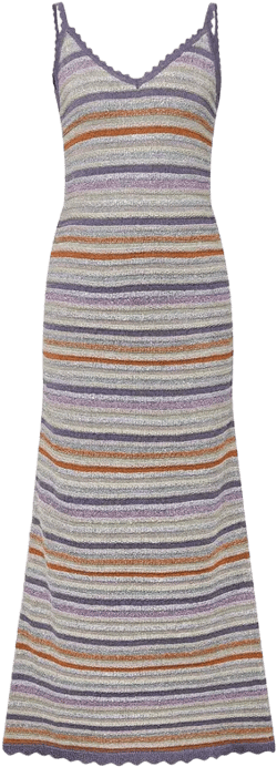 Fernanda Striped Knit Sundress