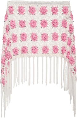 Hendrix Crochet Skirt - Pink Sugar