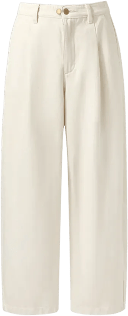 100% Cotton Denim Adjustable Waist Women Carrot Fit Jeans