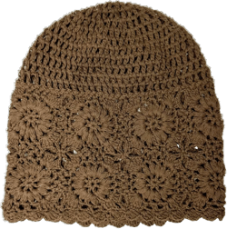 Chocolate Crochet Beanie