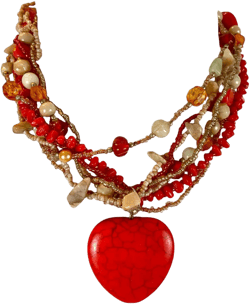My Red ❤️ Heart Choker