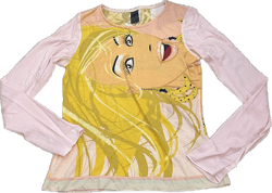 Custo Barcelona Graphic Print Longsleeve (S/M)