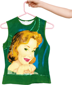 Beaded Glamour Girl Top