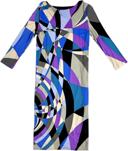 Pucci Longsleeve Midi Dress (M/L)