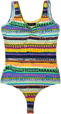 Funky One Piece Swimsuit (S)