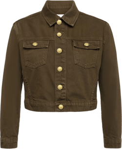 Koda Cropped Denim Jacket
