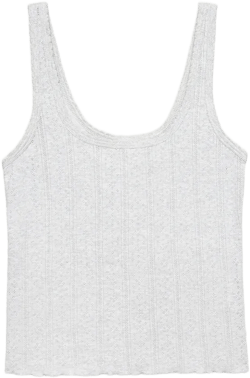 Rylee Pointelle Tank Top
