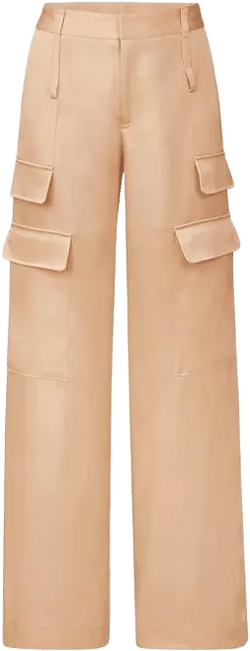 Women's Milan Satin Cargo Pant
