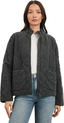 DENVER JACKET - FADED BLACK