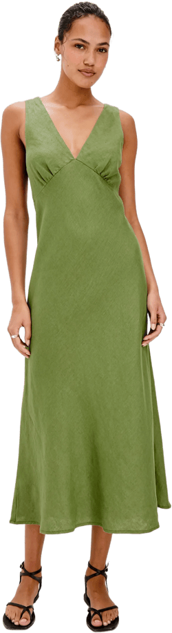 AVIANNA DRESS - DILL