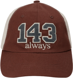 143 Always Twill Ball Cap Brown