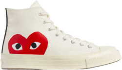 Play Converse - Red Heart Chuck Taylor All Star ’70 High Sneakers - (White)