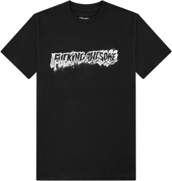 Fucking Awesome - Dill Cut Up Logo Tee - (Black)