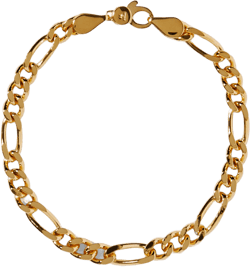 Tom Wood -  Bo Bracelet Thick - (Yellow Gold Plate)