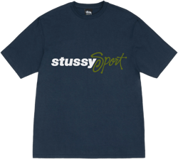 Stussy - Men's Sport Script Tee - (Navy)