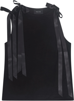 Simone Rocha - Women's Ribbon Tank Top - (Black)