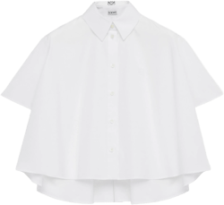 Loewe - Women's Short Sleeve Trapeze Shirt - (White)