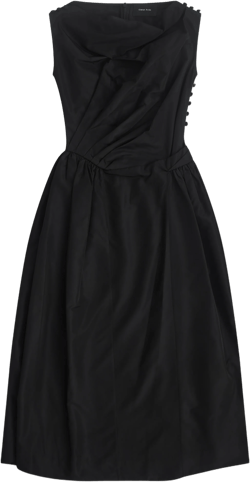 Simone Rocha - Women's Hip Detail Draped Bind Dress - (Black)