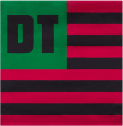 Denim Tears - DT Flag Silk Scarf - (Multi)
