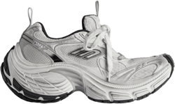 Balenciaga - Women's 10XL Trainers - (White/Black/Gris)