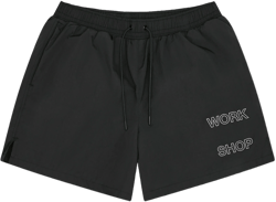 Our Legacy - Men's Workshop Running Shorts - (Black Nylon)