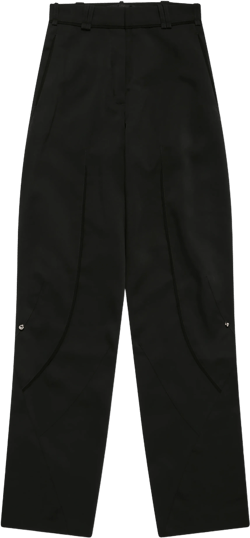 Kiko Kostadinov - Women’s Hina Pleat Trouser - (Crow Black)
