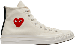 Play Converse - Small Red Heart All Star '70 High Sneakers - (White)