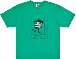 Kaws - DSM Logo T-Shirt - (Dark Green)