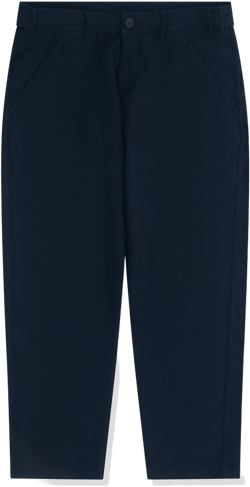 CDG - Polyester Twill Tapered Trousers - (Navy)