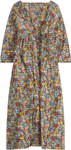 Daniela Gregis - Women's V-Neck Dress - (Multi)
