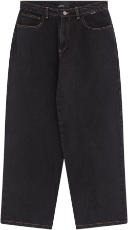 Rassvet - Men's Baggy Denim Trousers - (Black)