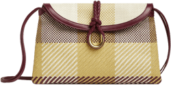 Bottega Veneta - Women's Liberta Bag - (Barolo/Sea Salt/Straw)
